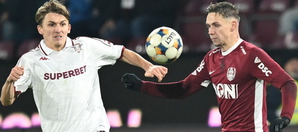 Liga 1 - Etapa 17: CFR Cluj - Rapid Bucureşti 3-0